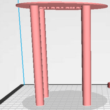 base stand tiered cakes tool cake decorations structures structure 3d print model - Mito3D