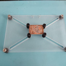 base sujetador pcbs pcb bra plier third hand welding phenolic bale 3d print model - Mito3D
