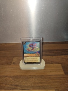 base tcg Game collection card lorcana pokemon one piece holder 3d print model - Mito3D