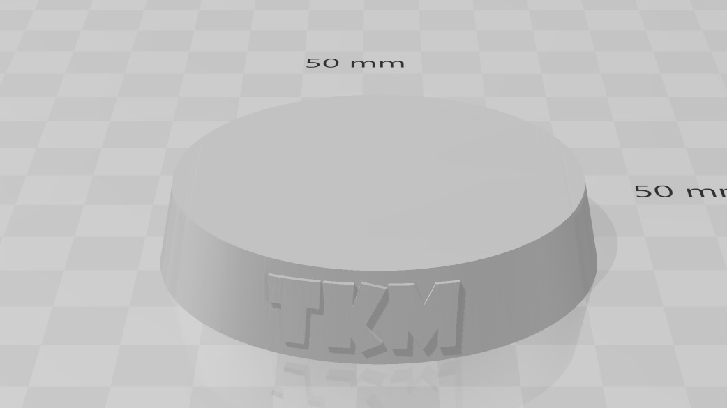 base tkm figure supporto 3D print model - Mito3D
