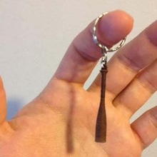 baseball bat keychain jewelry keychains 3d print model - Mito3D