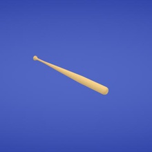 baseball bat game 3d print model - Mito3D