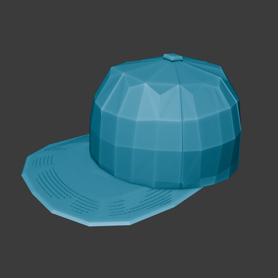 béisbol gorra sombrero escuela politécnica juguete deporte aire libre actividad moda accesorios 3d print model - Mito3D