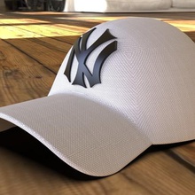 baseball-cap Kunst Modelle new york baseball 3d print model - Mito3D