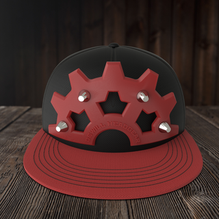 béisbol curvo snapback gorra sombrero stl+fbx vray disparo llave producto colocación Bosquejo 3d print model - Mito3D