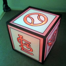 baseball luce cubo vari 3d print model - Mito3D