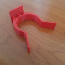 baseboard hook home plinth attached foot 3d print model - Mito3D