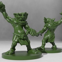 tímido Troll juego dd dnd mazmorras dragones miniatura miniaturas mesa guerra juguete accesorios 3d print model - Mito3D