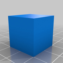 básico 20mm cubo 3d_printing_tests 3d print model - Mito3D