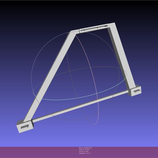 temel tezgah gpu stabilizatör dirsek gadget 3d printing pc pci 3D print model - Mito3D