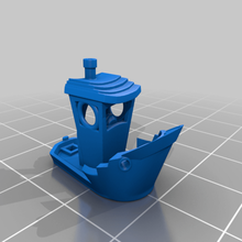 base panchina dmag 3dbenchy prova delle prestazioni punti riferimenti barca battello vapore rimorchiatore Stampa 3D 3d print model - Mito3D