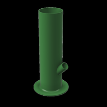 temel bong basit sigara içmek içen tüp boru gadget'lar Sigara çakmak bongo ot otlar 3d print model - Mito3D