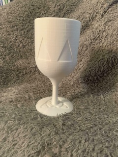 basic chalice wine cup cosplay props toy 3d print model - Mito3D