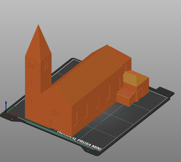 básico Igreja sacerdote freguesia 3d print model - Mito3D