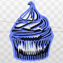 basic cupcake baking cooking cake 3d print model - Mito3D