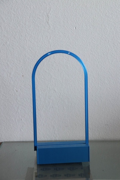 básico arete monitor estante soporte joyería joya expositor pendientes sencillo minimalista montable desmontable polímero arcilla producto fotografía 3d print model - Mito3D