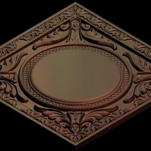 basic frame gothic art 3d print model - Mito3D
