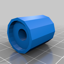 base bouton outil cylindre encodeur minimal rotatif synthétiseur électronique 3d print model - Mito3D