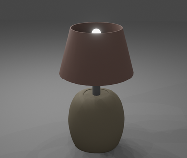 básico lámpara modelo hogar casa Arte ligero 3d print model - Mito3D