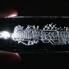 basic led leuchtet Abzeichen Schlüsselanhänger verschiedene ornament lazzzor lasercut laser Gang - Kunst Acryl 3d print model - Mito3D