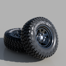 basic offroad rims dynapro tire scale models work toyota jdm tiers hw hotwheels diecast blitz pandem japan nissan oldschool 3d print model - Mito3D