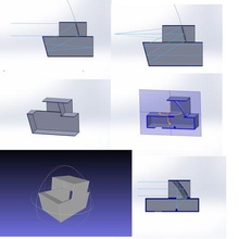 basic parabolic hud holosight explanatory models 3d-printing educational geometry mathematics optics parallax projection 3d print model - Mito3D