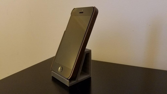 Basic Telefon Stand Zelle einfach Handy Mobiltelefon Clever Smartphone Tablette 3d print model - Mito3D