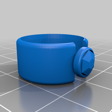 básico anel Solidworks joalheria argolas 3d print model - Mito3D