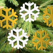 basic snowflake 3dgregor home christmas ball star fir tree made printable printing 3d print model - Mito3D