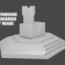 basic thanos throne infinity war various avengers chair figurines gauntlet ironman marvel miniatures titan villian 3d print model - Mito3D