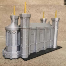 bazilika our lady fourviere-marvin oyun-lyon oyun fourvi yeniden lyon notre dame kilise masa nesne mimarlık 3d print model - Mito3D