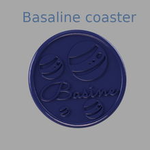 basine drinkcoaster 3d print model - Mito3D