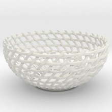 basket bowl home 3d print model - Mito3D
