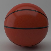 basketbol oyun voleybol tarama çizgi varsayılan poly düşük test spor takım oyuncaklar resmi alan oyuncu ekipman hobiler hobi sedyenin mahkeme hoop sepet top 3d print model - Mito3D