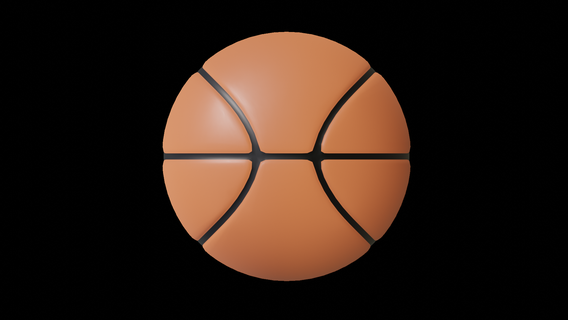 pallacanestro palla 3d print model - Mito3D