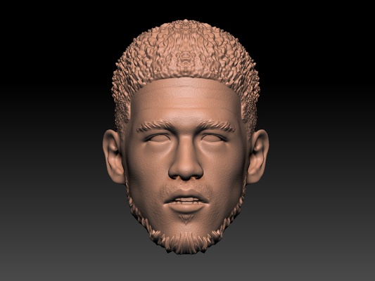 basketball devin bucher aktion zahl benutzerdefiniert kopf spiel figurbenutzerdefiniert customhead 3d print model - Mito3D