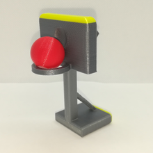 basketball hoop stand all one art math 3d print model - Mito3D