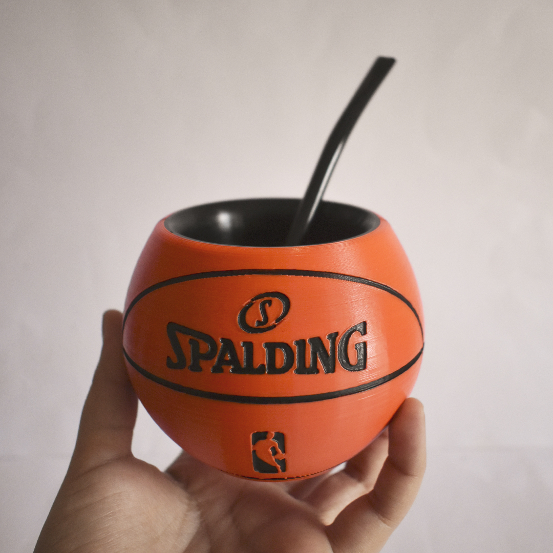 basketball mate ball sport spulding nba 3D print model - Mito3D