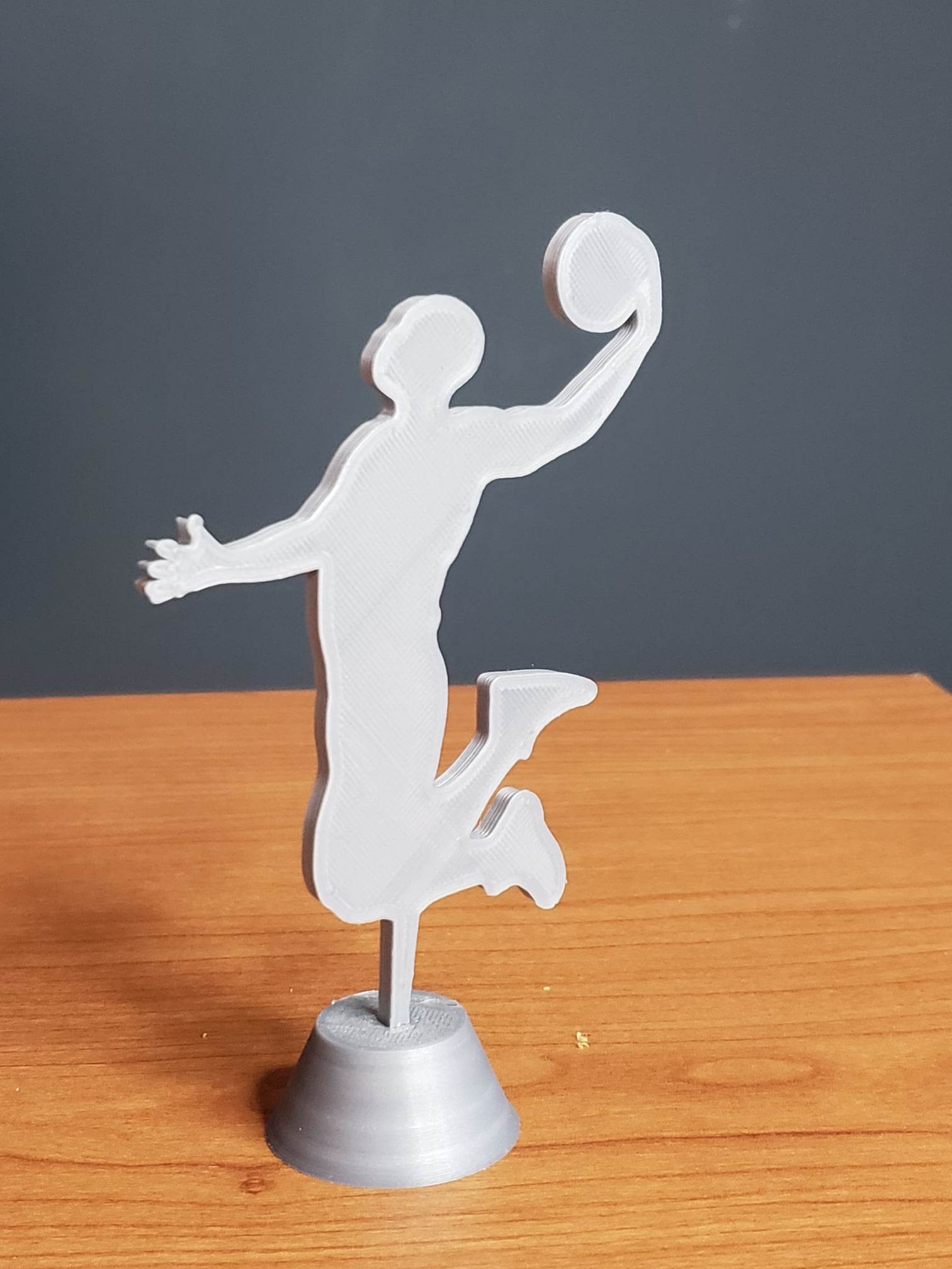 basketball player desk decoration home toy nice 3D print model - Mito3D