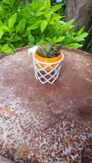 basketball pot pots plants ball 3d print model - Mito3D