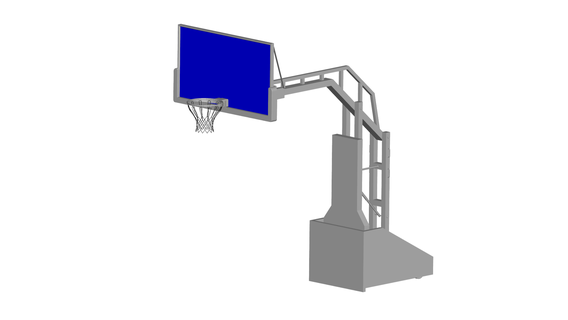 basketball stand - sport play ball 3d print model - Mito3D