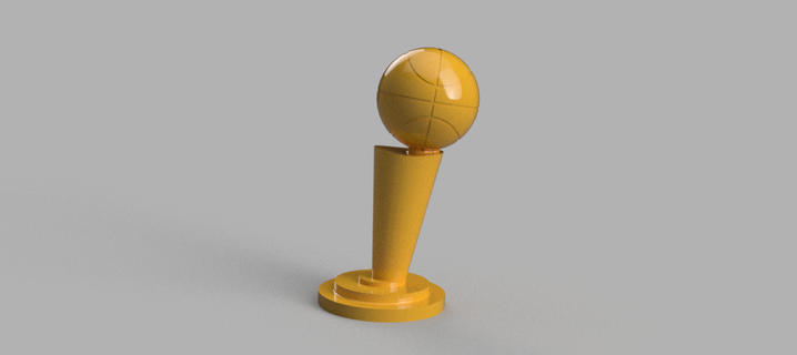 baloncesto trofeo 3d Arte deportar Deportes 2022 3d print model - Mito3D