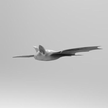 bat Kunst Vogel - Spielzeug Tier wild sculpt 3d print model - Mito3D