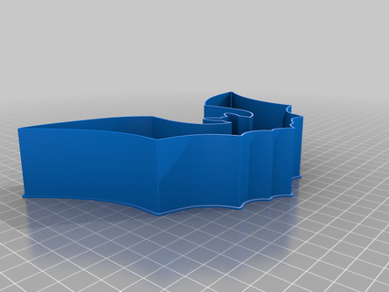 bastão 0047 nestable caixa v2 3d print model - Mito3D