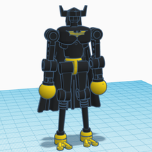 bat acroyear figure micronauts 3d print model - Mito3D