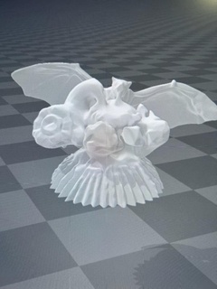 yarasa kaktüs Çiçekler doğa hayvanlar açık havada modeller 3d print model - Mito3D