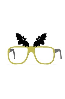 yarasa şekil Parti Gözlük yarasa Parti Gözlük cadılar bayramı Parti Gözlük 3d print model - Mito3D