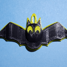 bastão de pingente jóias colar crianças férias morcego abbymath 3d print model - Mito3D