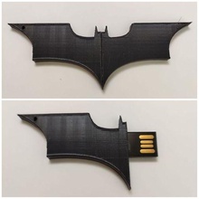 bat pendrive flashdrive custome cover usb 3d print model - Mito3D