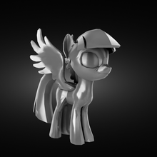 pipistrello pony my giocare gioco ragazzi cartone animato mlpness celestia mlp 3d print model - Mito3D